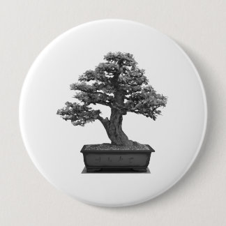 Badge Rond 10 Cm arbre de bonsaïs