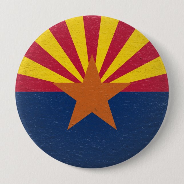 Badge Rond 10 Cm Arizona (Devant)