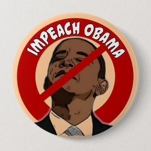 Badge Rond 10 Cm Attaquez Obama