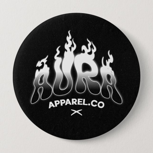 Badge Rond 10 Cm Aura (Devant)