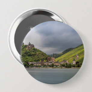 Badge Rond 10 Cm Bacharach am Rhein - Allemagne