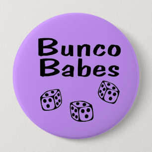 Badge Rond 10 Cm Bébés de Bunco