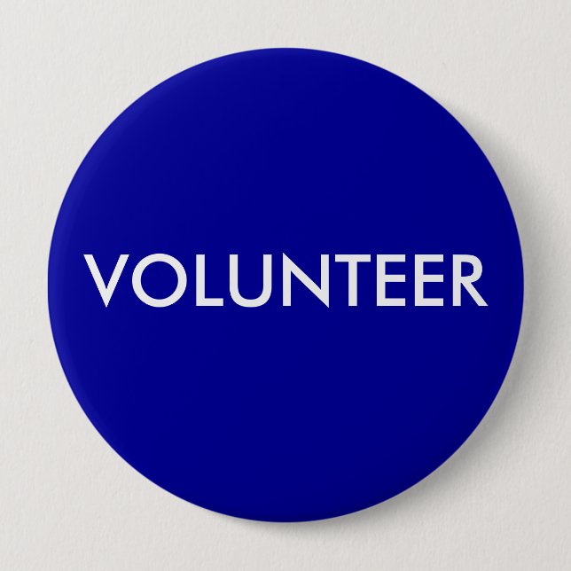 BADGE ROND 10 CM BÉNÉVOLE (Devant)