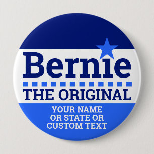 Badge Rond 10 Cm Bernie les 2020 originaux Démocrate politique