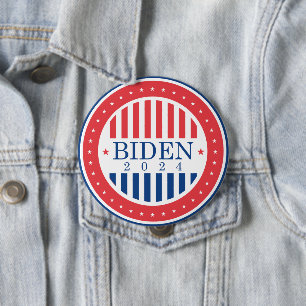 Badge Rond 10 Cm Biden 2024