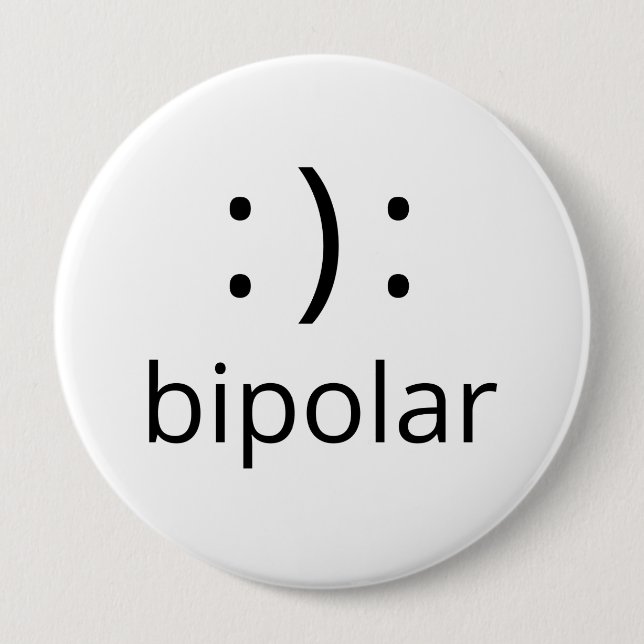 Badge Rond 10 Cm bipolaire (Devant)