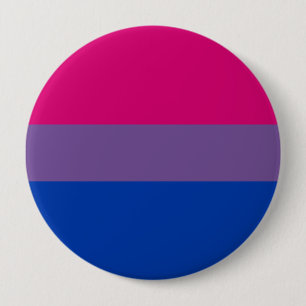 Badge Rond 10 Cm Bisexual pride