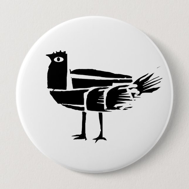 Badge Rond 10 Cm *BlacKbird* (Devant)