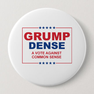 Badge Rond 10 Cm BOUGON 2016 - un vote contre le bon sens - A DENSE