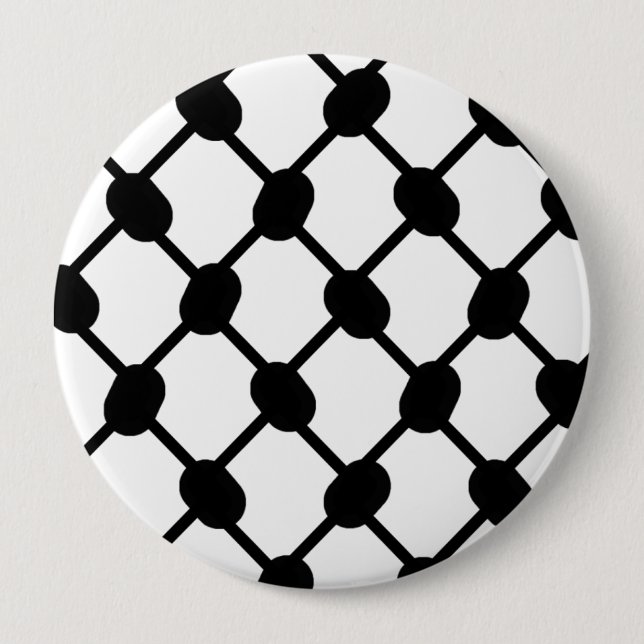 Badge Rond 10 Cm Bouton (Devant)