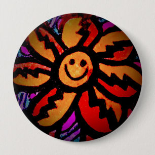 Badge Rond 10 Cm Bouton Arrondi, Énorme, 4 Pouces