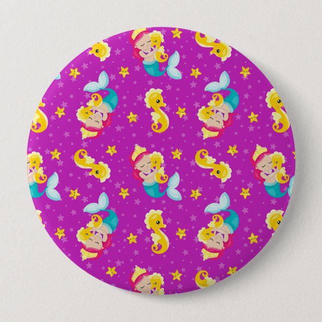 Badge Rond 10 Cm Bouton Arrondi immense (Devant)