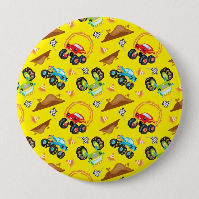 Badge Rond 10 Cm Bouton Arrondi immense (Devant)