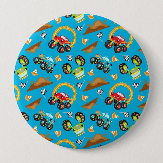 Badge Rond 10 Cm Bouton Arrondi immense (Devant)