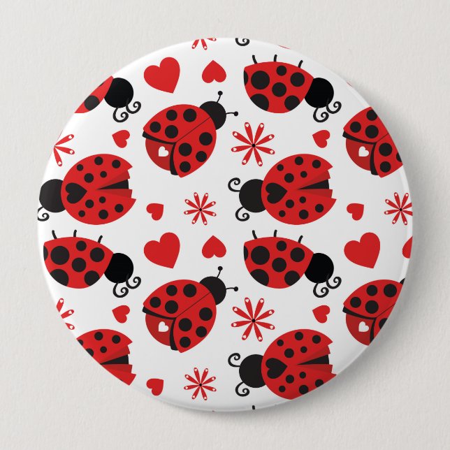 Badge Rond 10 Cm Bouton Arrondi immense (Devant)