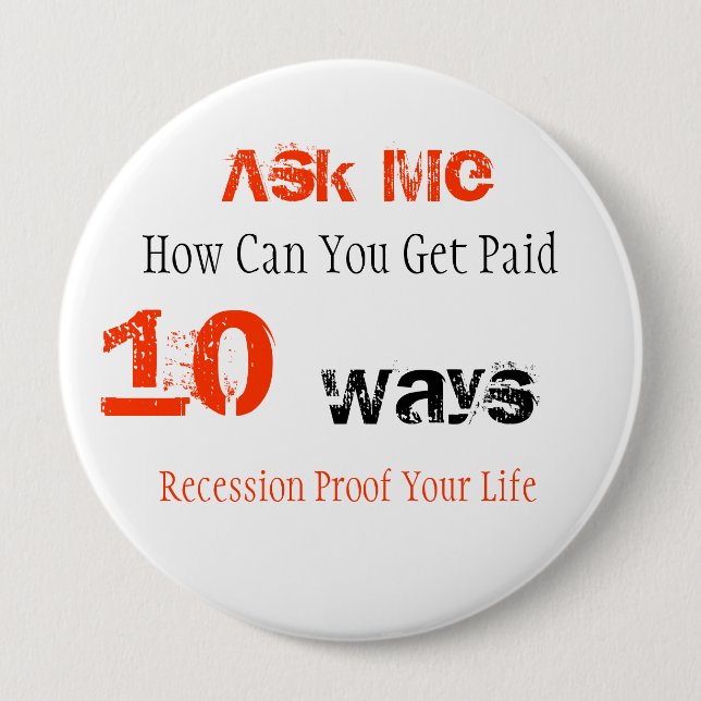 Badge Rond 10 Cm Bouton d'Ardyss (Devant)