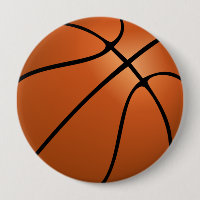 Bouton de conception de basket-ball
