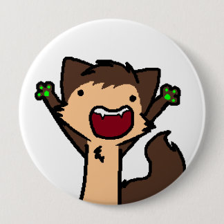 Badge Rond 10 Cm Bouton de Dovefeather