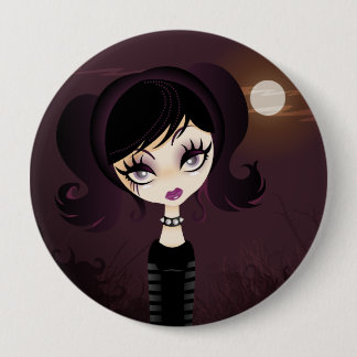 Badge Rond 10 Cm Bouton de VelusaGloom