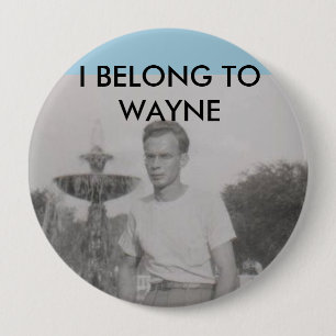 Badge Rond 10 Cm Bouton de Wayne