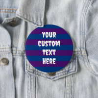 Bouton d'entrée personnalisée de police déplaisant