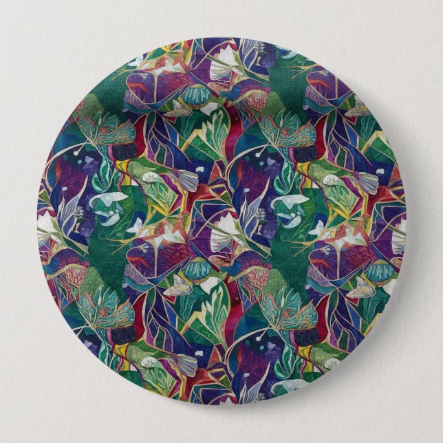 Badge Rond 10 Cm 'bouton et correctifs' (Devant)