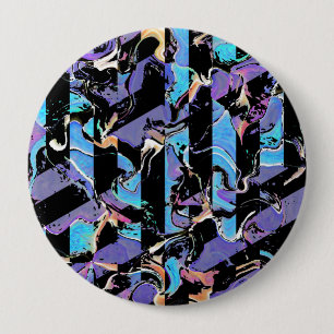 Badge Rond 10 Cm Bouton Eyesore
