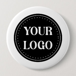 Badge Rond 10 Cm Bouton moderne, élégant et minimaliste
