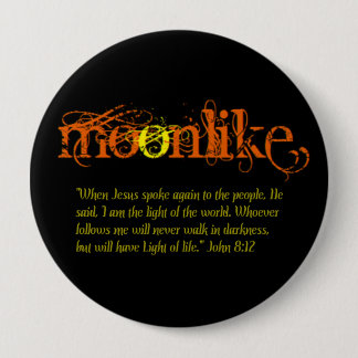 Badge Rond 10 Cm Bouton MOONLIKE