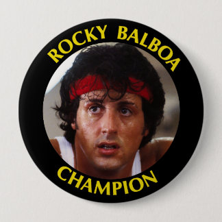 Badge Rond 10 Cm Bouton Movieprop Rocky III