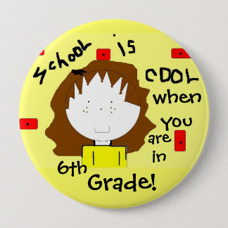 Badge Rond 10 Cm Bouton personnalisé par école - customisez la