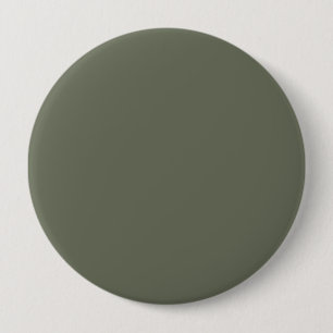 Badge Rond 10 Cm Bouton personnalisé vert de la mousse minimale