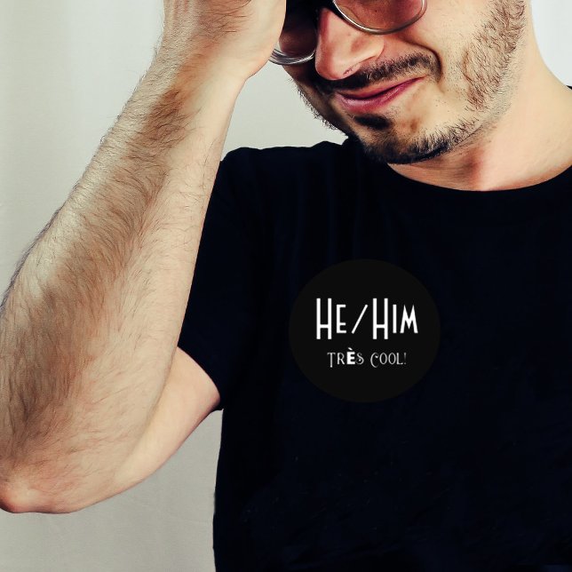 Badge Rond 10 Cm Bouton rond Cool de l'ARME HE/HIM (Créateur téléchargé)