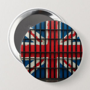 Badge Rond 10 Cm Bouton rond New UK