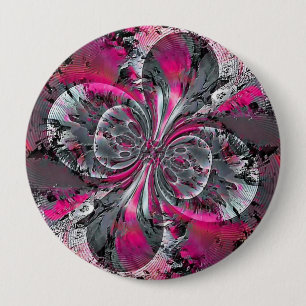 Badge Rond 10 Cm Bouton Signaux mixtes