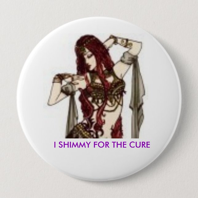 Badge Rond 10 Cm Boutons (Devant)