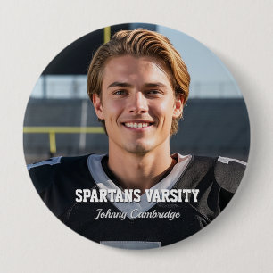 Badge Rond 10 Cm Boutons de photo personnalisés pour joueurs d'équi
