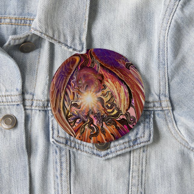 Badge Rond 10 Cm Buse solaire (En situation)