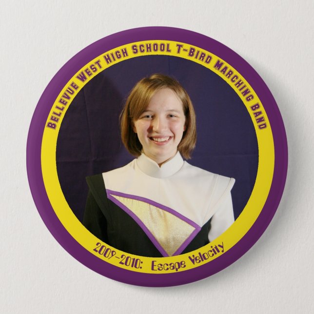 BADGE ROND 10 CM BWHS-9655 (Devant)