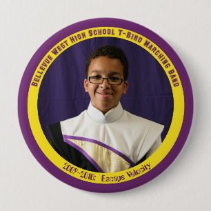 BADGE ROND 10 CM BWHS-9951