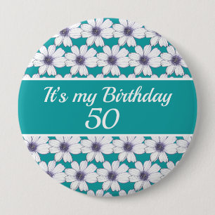 Badge Rond 10 Cm C’est mon anniversaire de naissance