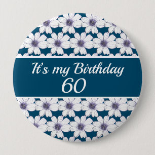 Badge Rond 10 Cm C’est mon anniversaire de naissance