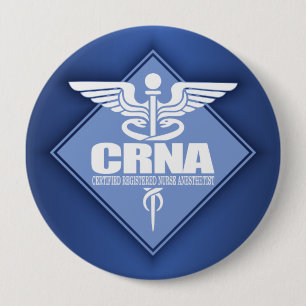Badge Rond 10 Cm Cad CRNA (diamant)