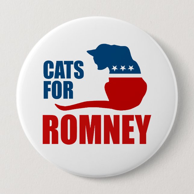 Badge Rond 10 Cm CADEAUX POUR ROMNEY.png (Devant)