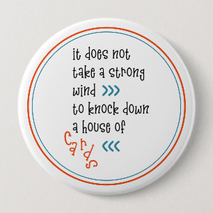 Badge Rond 10 Cm Campagne électorale de protestation politique