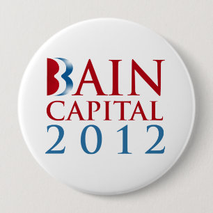 BADGE ROND 10 CM CAPITAL 2012 DE BAIN