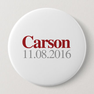 Badge Rond 10 Cm Carson le 8 novembre 2016