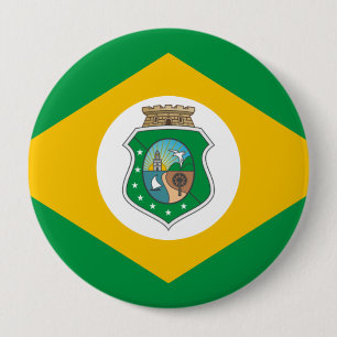Badge Rond 10 Cm Ceara, Brésil