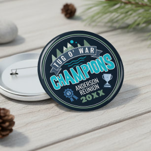 Badge Rond 10 Cm Champions de jeu d'équipe personnalisés Réunion de