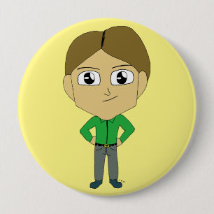 Badge Rond 10 Cm chibi